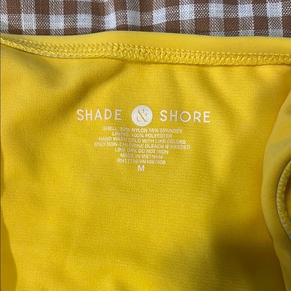 Shade & Shore Yellow Ruffled Bikini Set - Picture 5 of 6